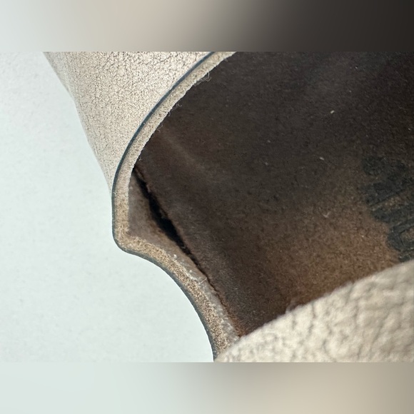 BIRKENSTOCK ARIZONA Sandal Slide Big Buckle Gold Metallic Size 42 US 11 Narrow - Picture 10 of 13